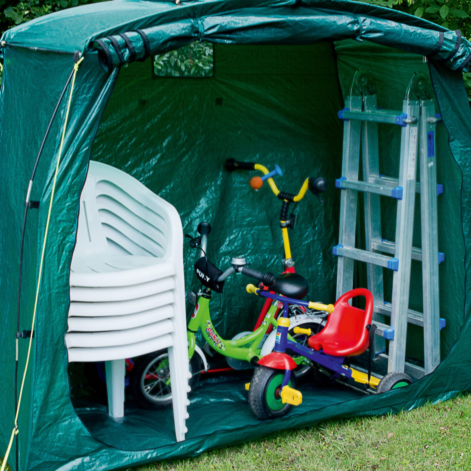 Universele fietsgarage camping opbergtent tuingereedschap tent 3/4
