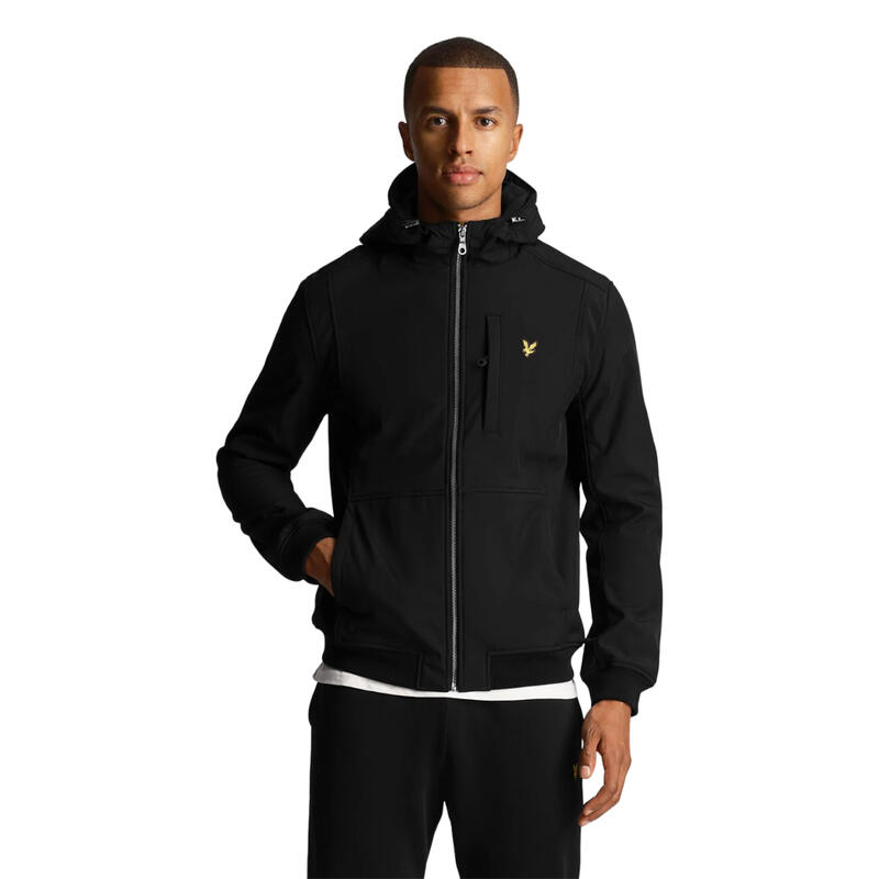 Veste softshell Homme (Noir vif)