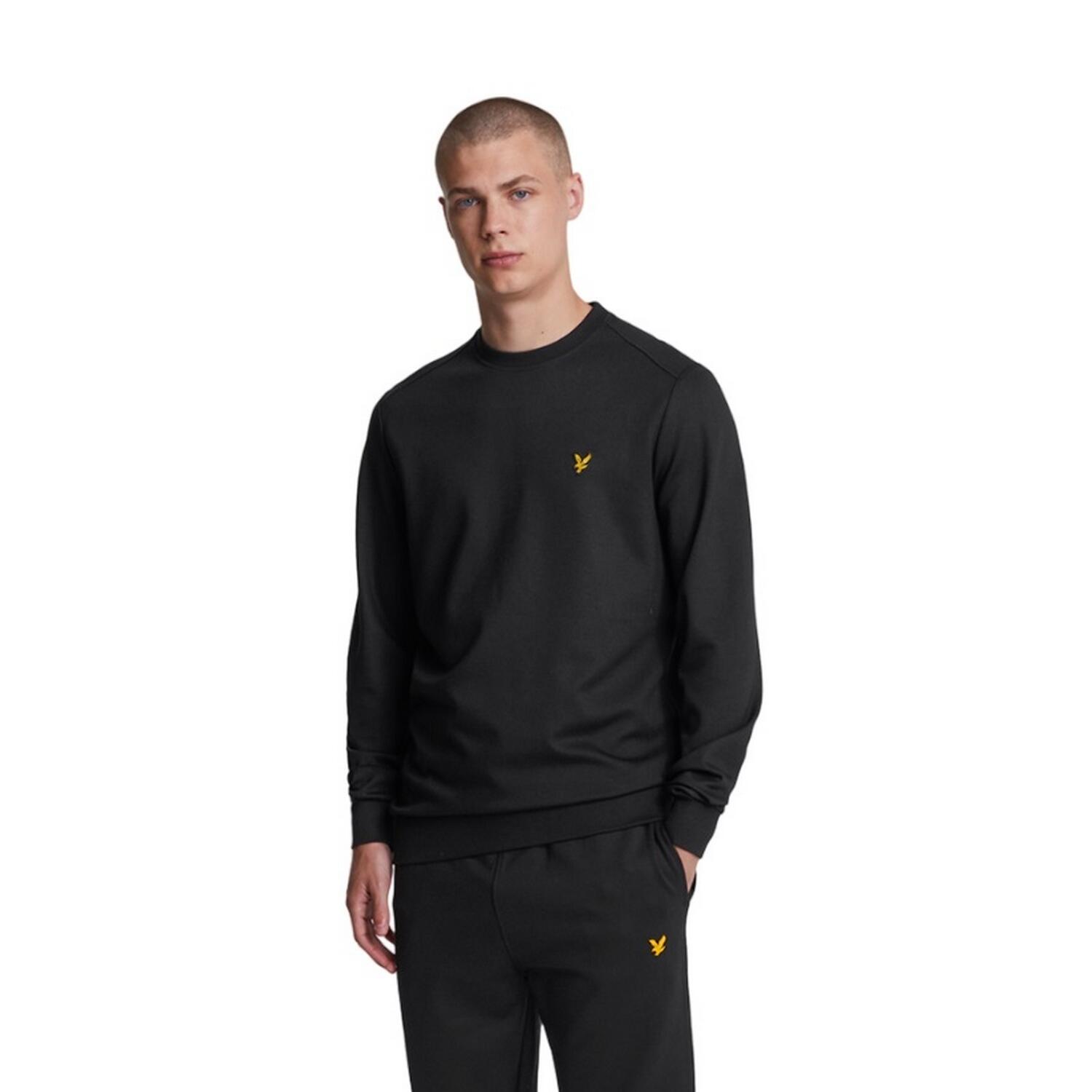 Mens Fly Fleece Tracksuit Bottoms Jet Black