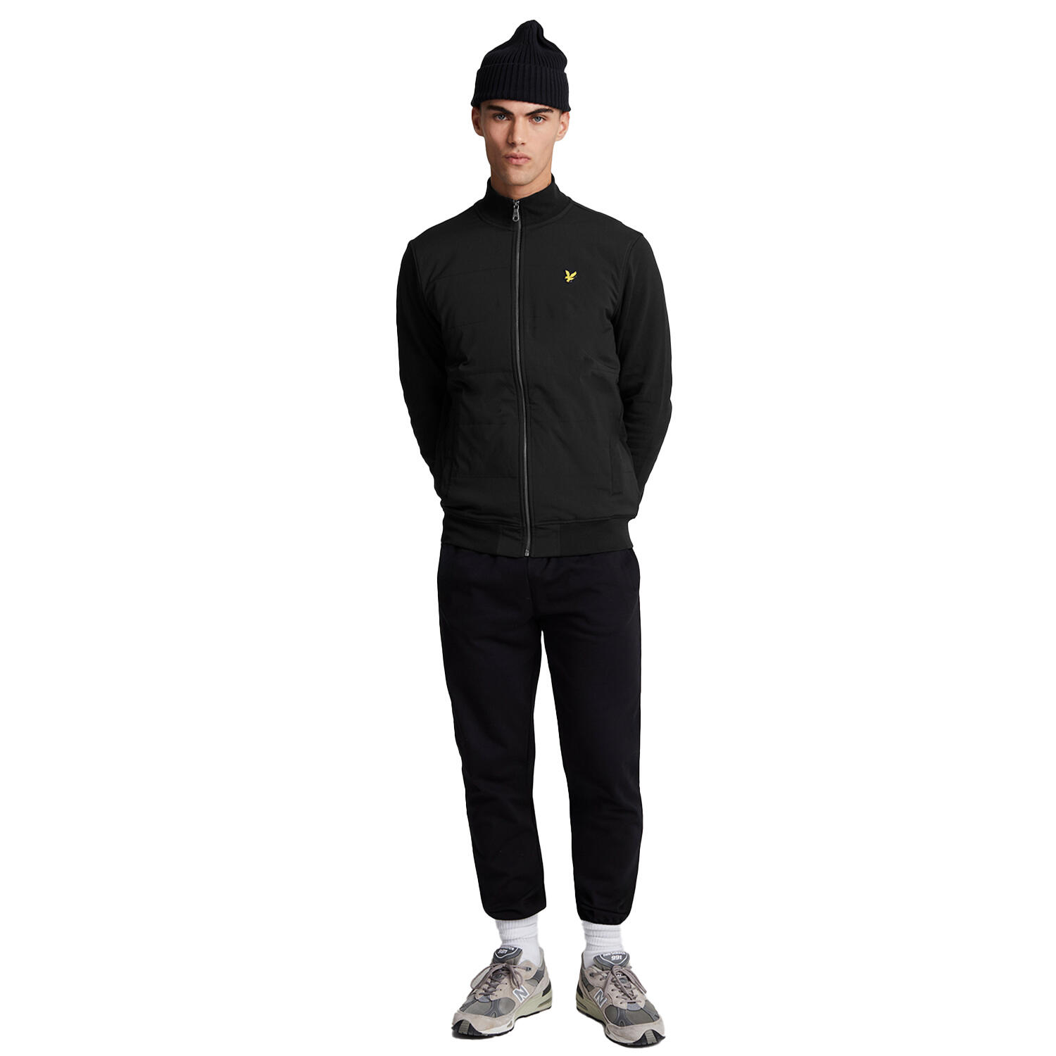 Men's sweat jacket (Black)