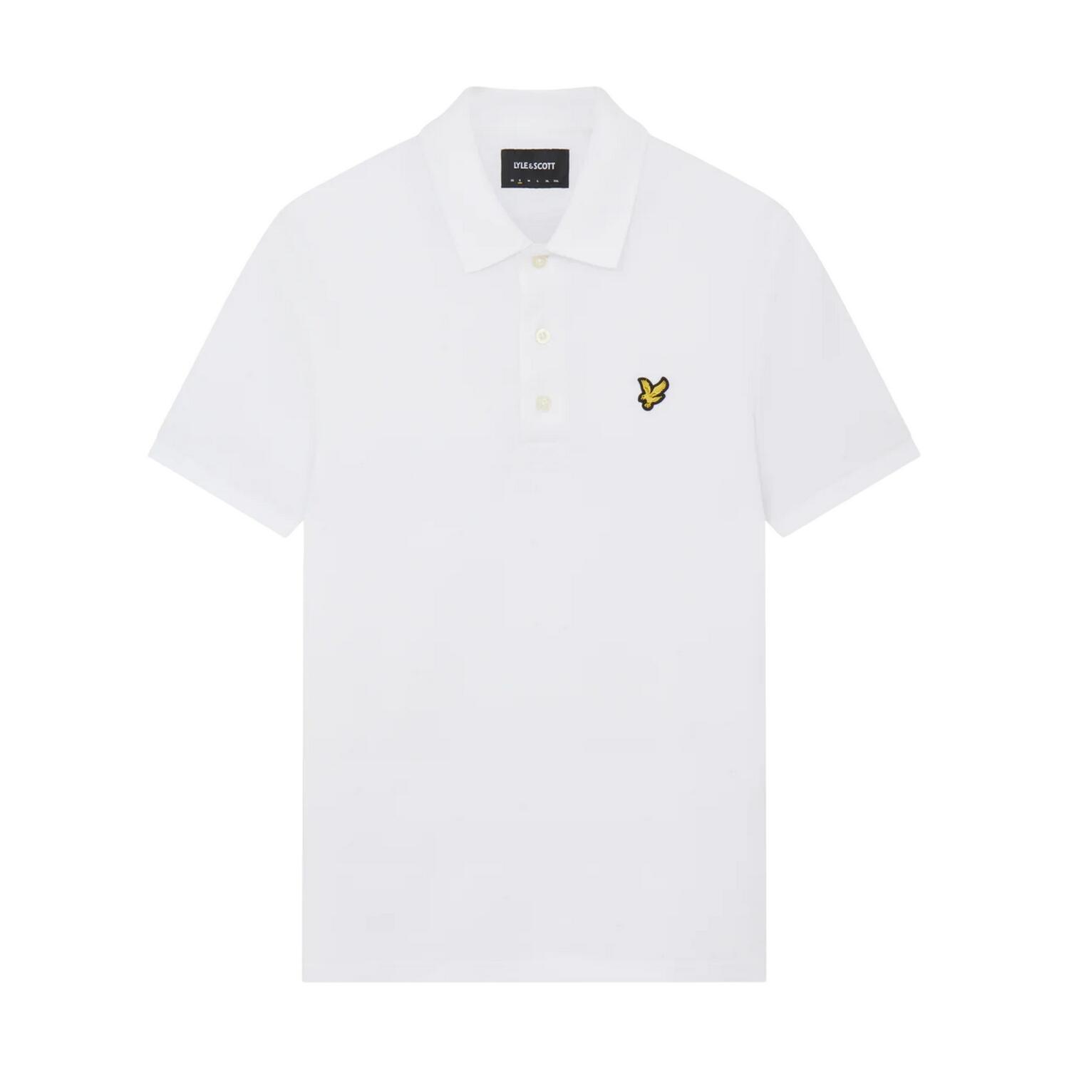 Men's polo shirt (white)