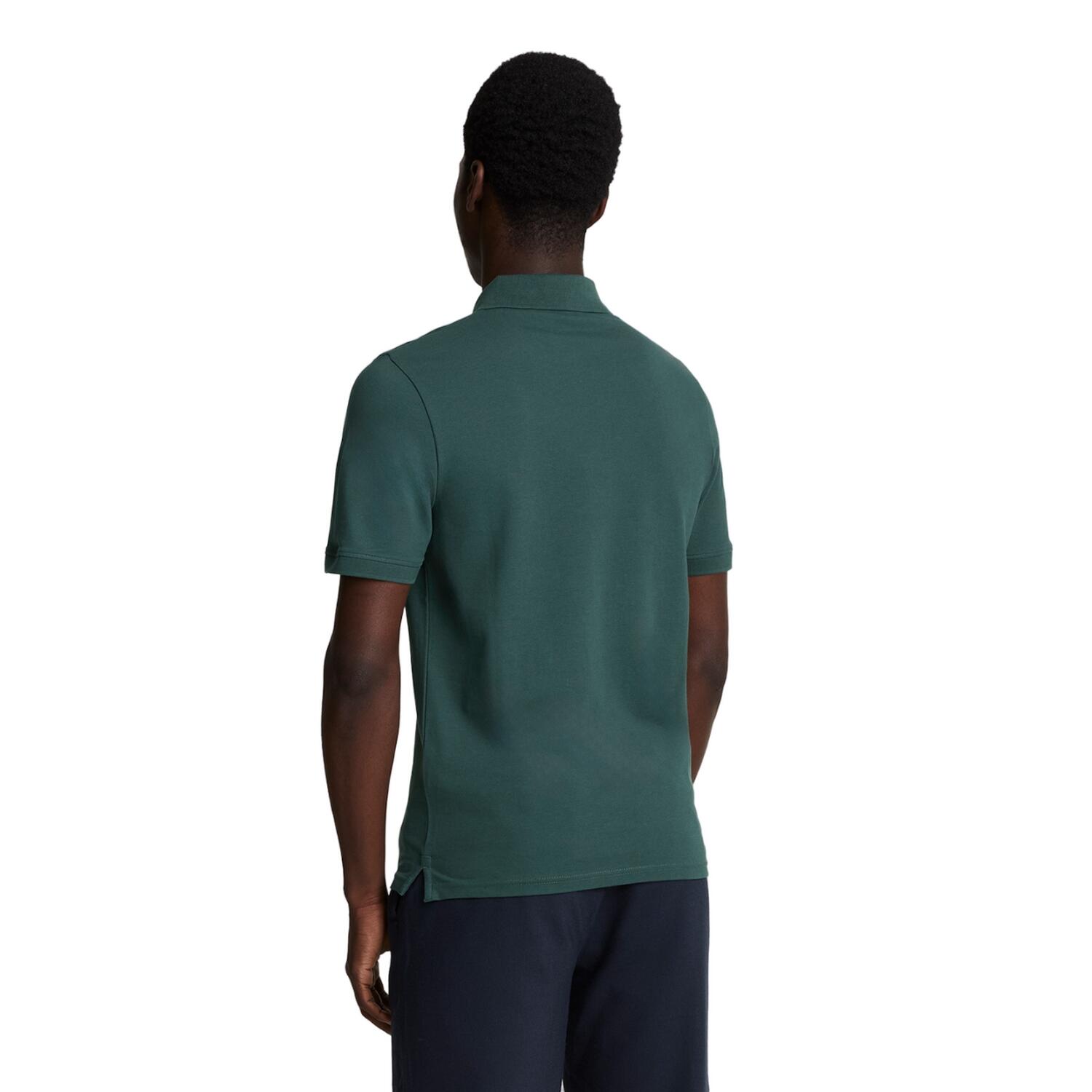 Men's polo shirt (Argyle Teal)