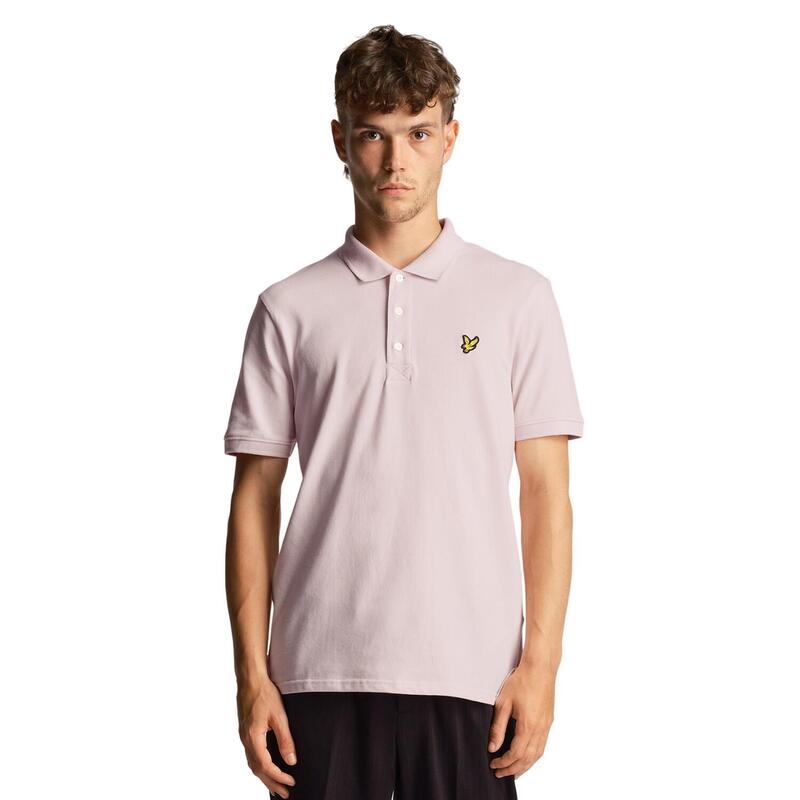 Poloshirt für Herren Pechschwarz