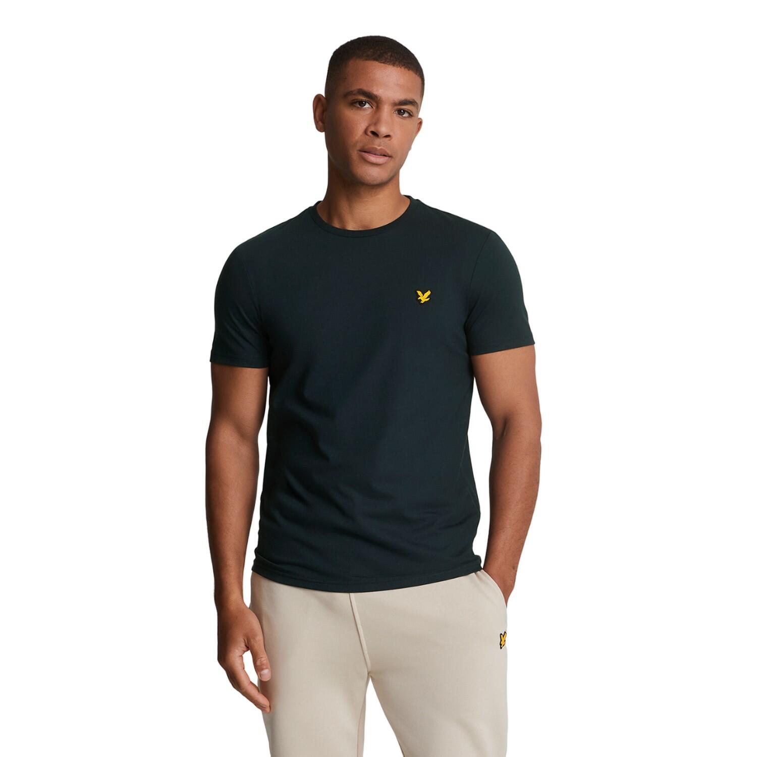 LYLE AND SCOTT Mens Martin ShortSleeved TShirt (Dark Navy)