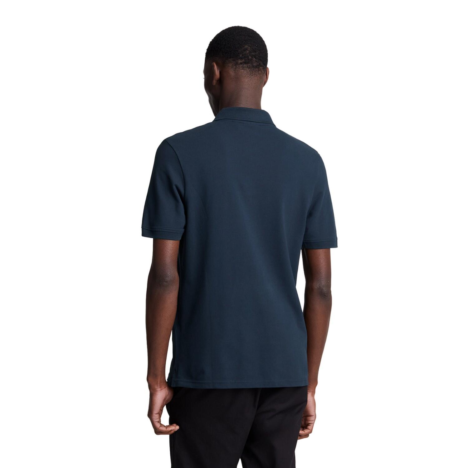 Men's polo shirt (Dark navy blue)