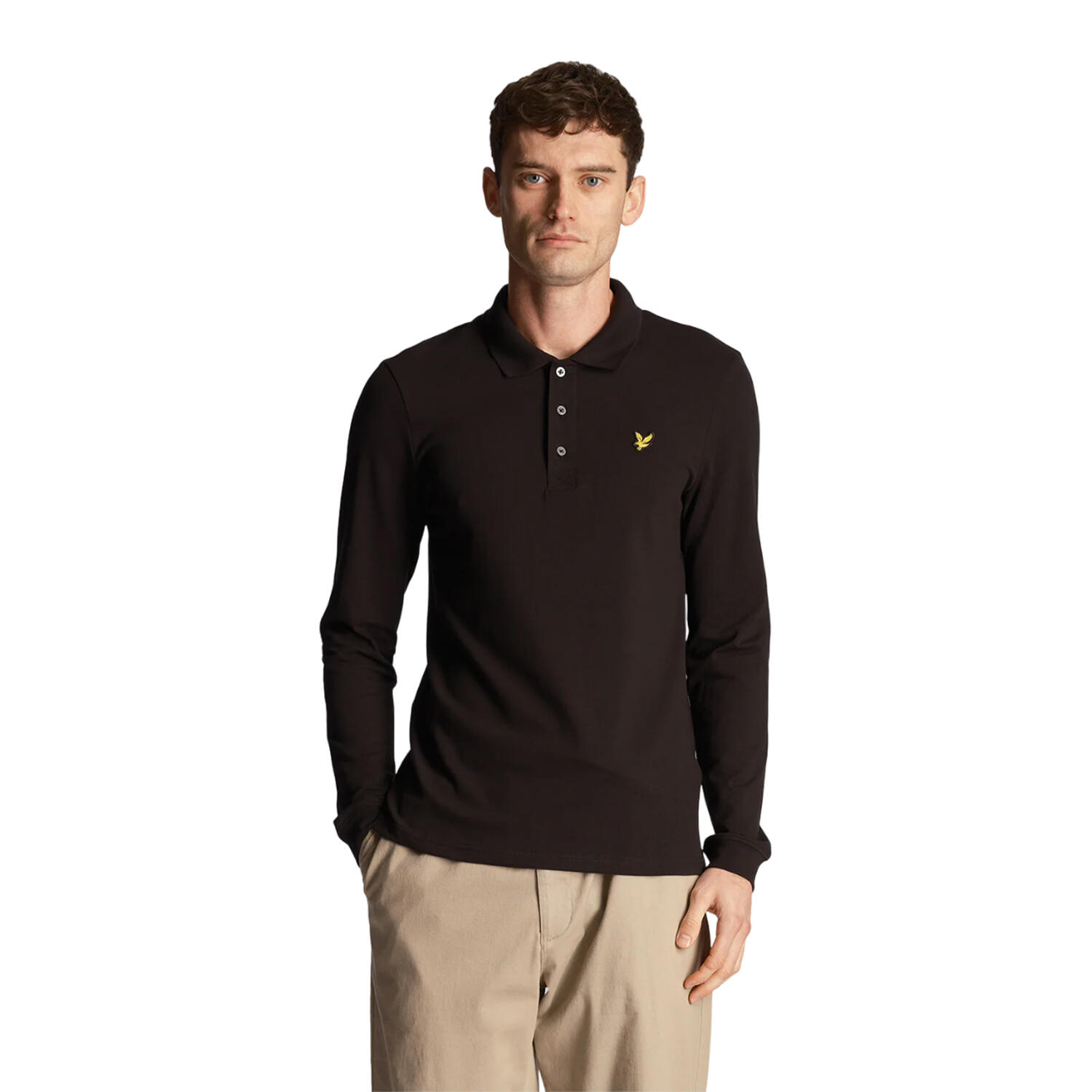 Uomo Polo (nero brillante)