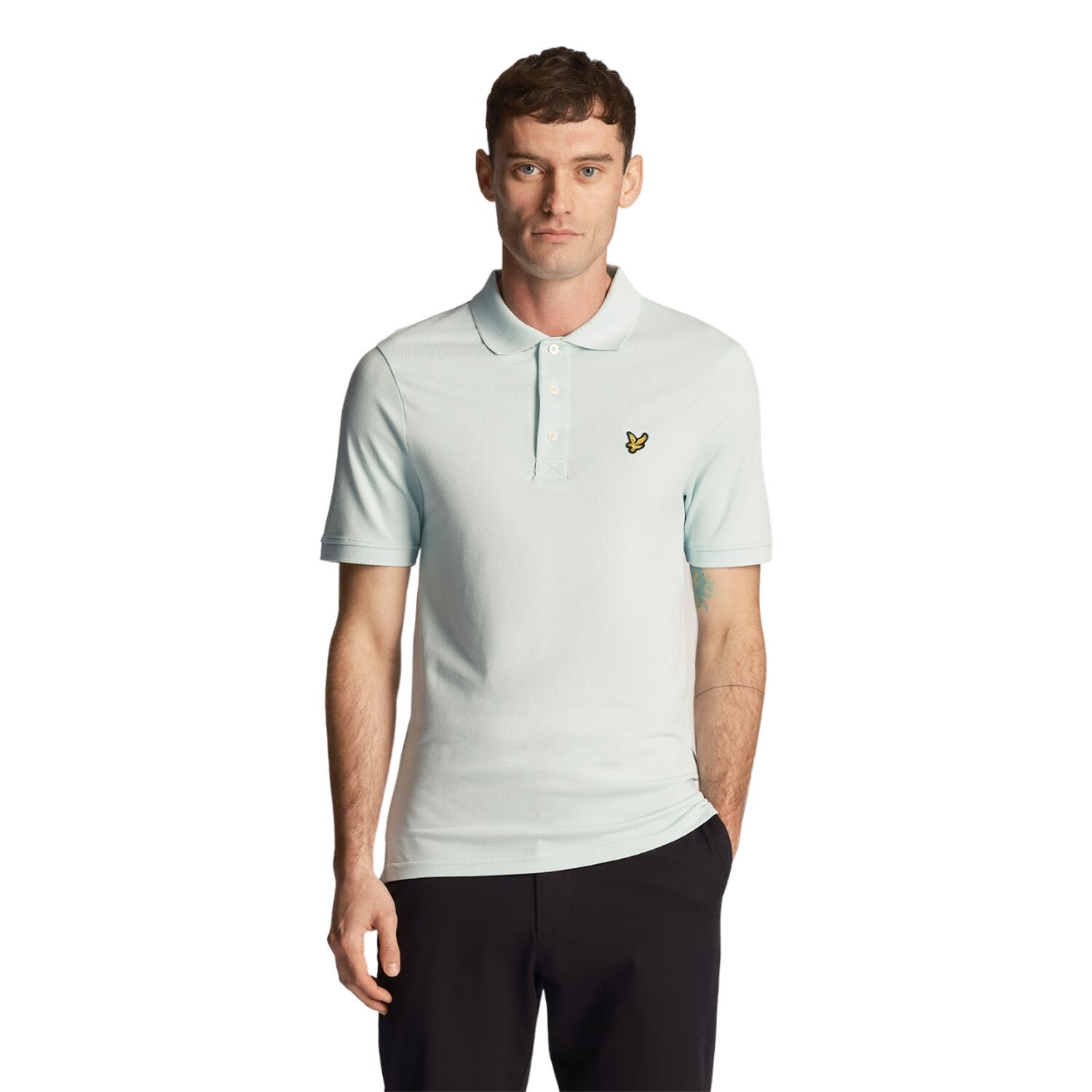 Men's polo shirt (Light blue)