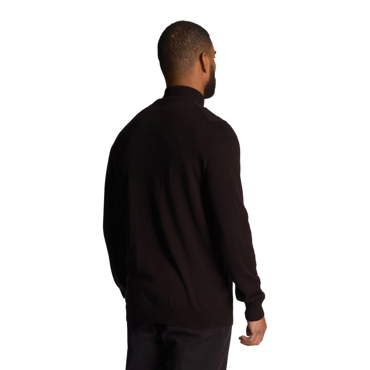 Men's sweater (Bright black)