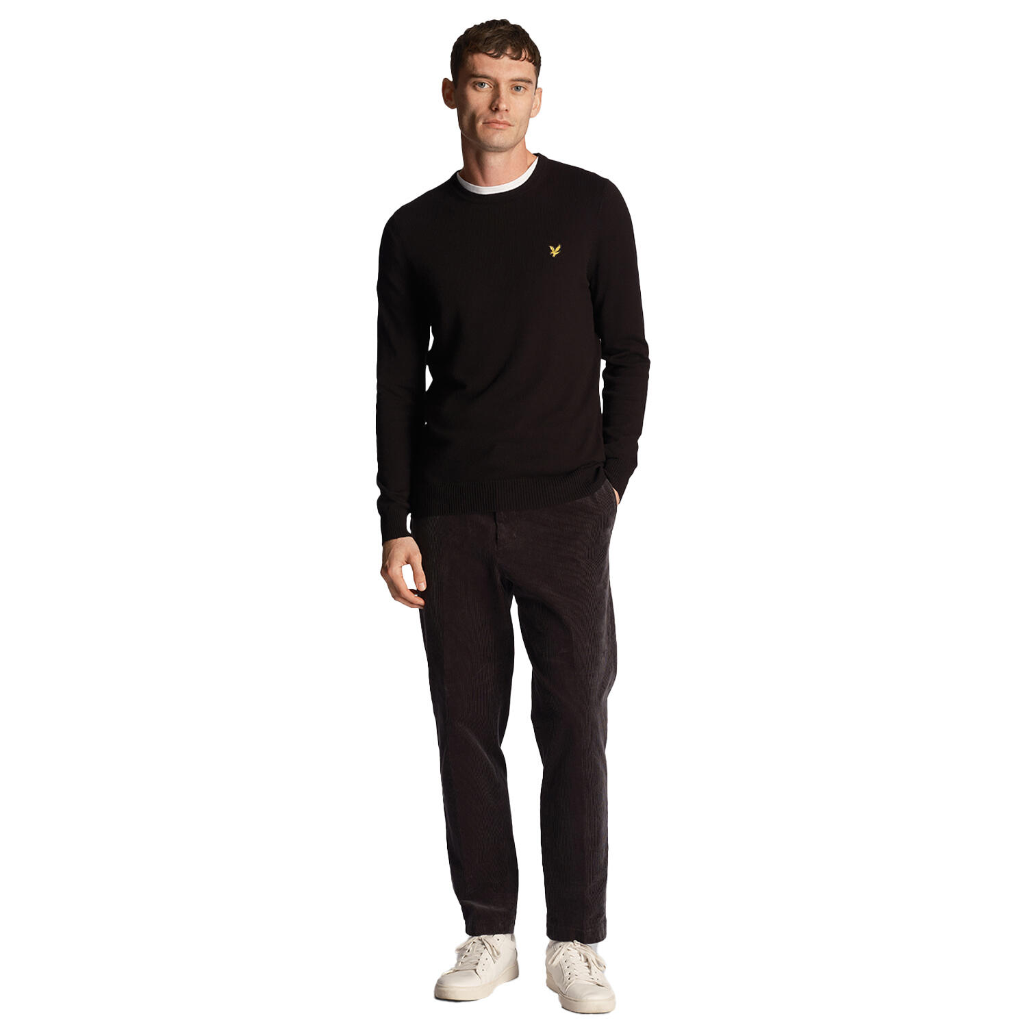 Men's sweater (Bright black)