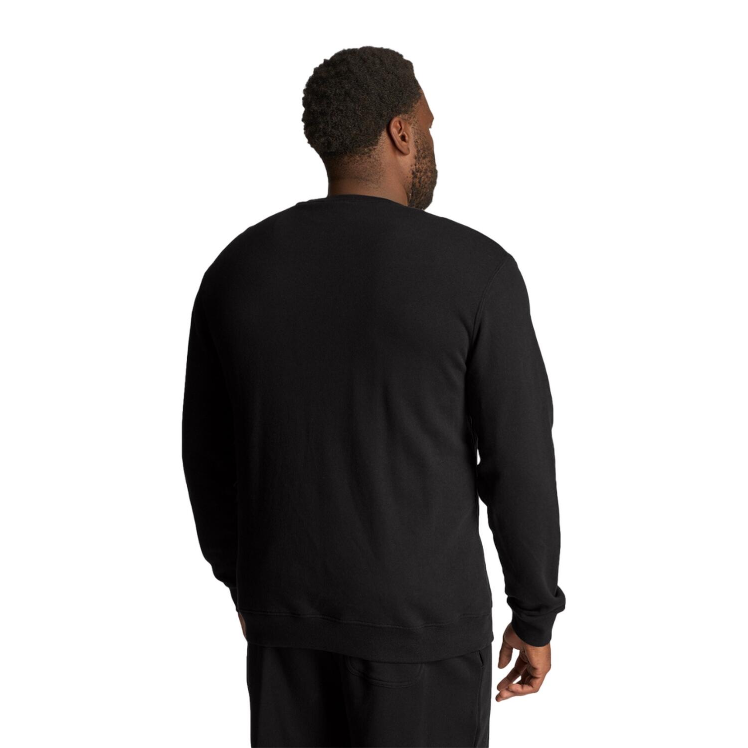 Men's sweatshirt (Bright black)