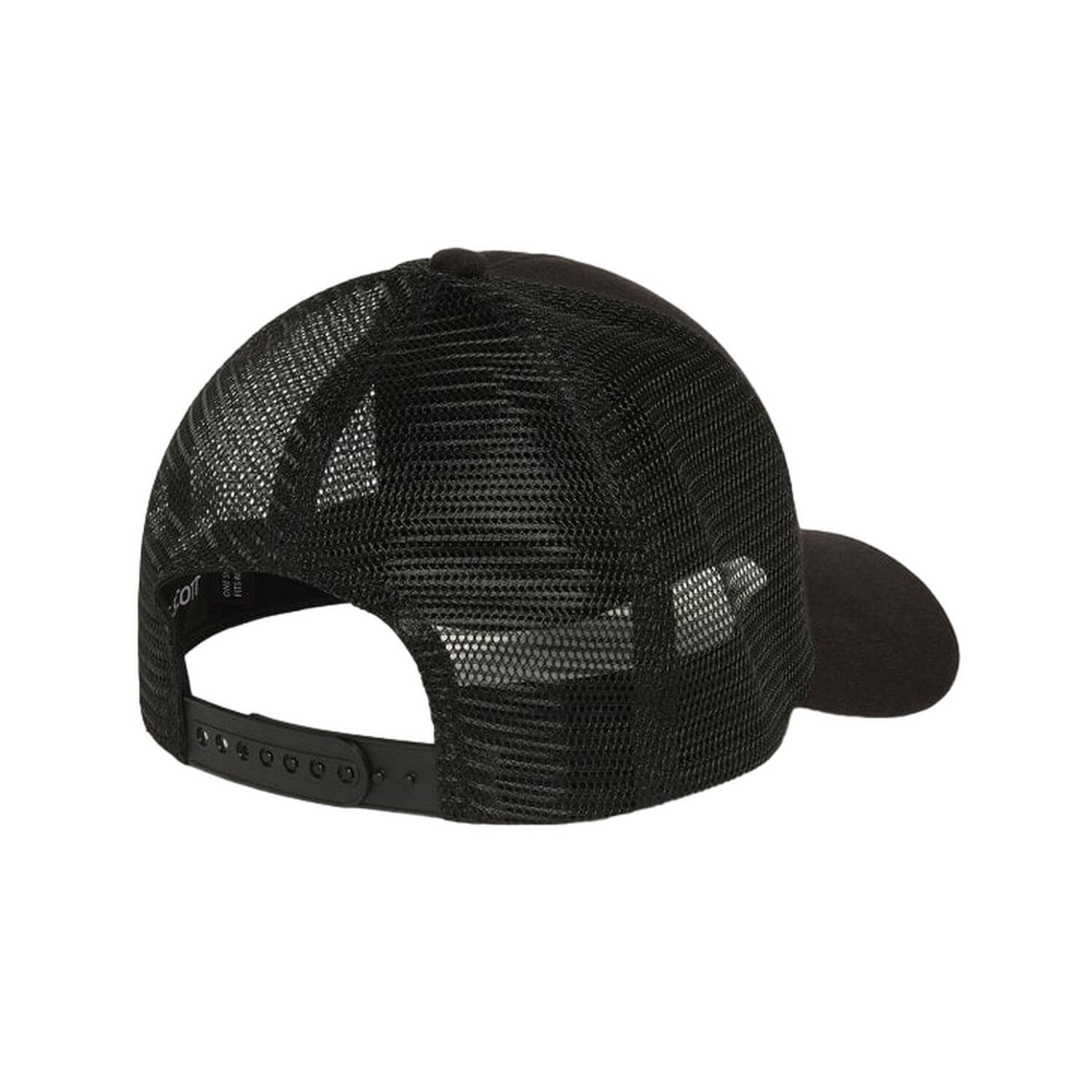 Uomo Cappello trucker (nero brillante)