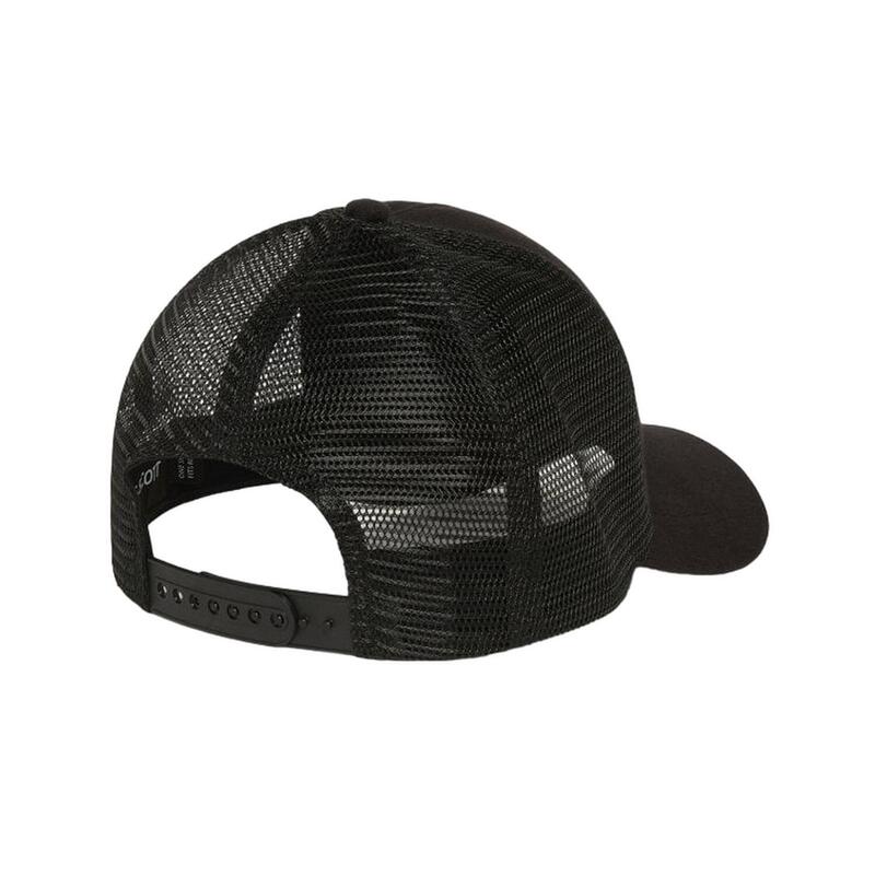 Trucker Cap Snapback für Herren Pechschwarz