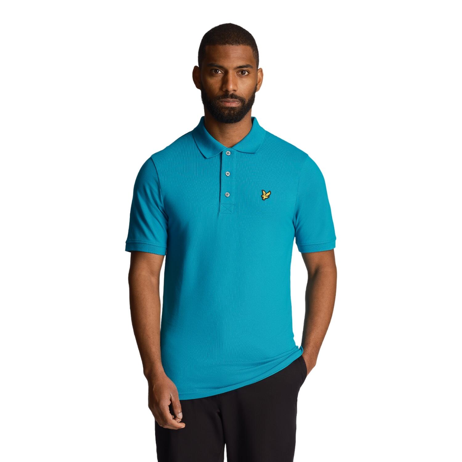 Men's polo shirt (Leisure blue)