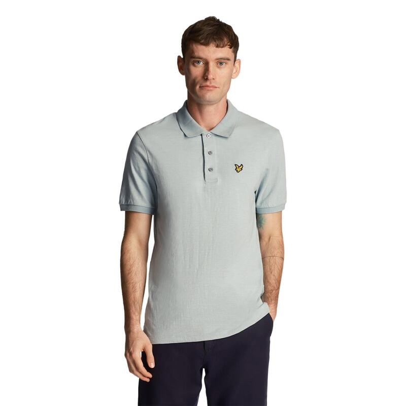 Poloshirt für Herren Graublau