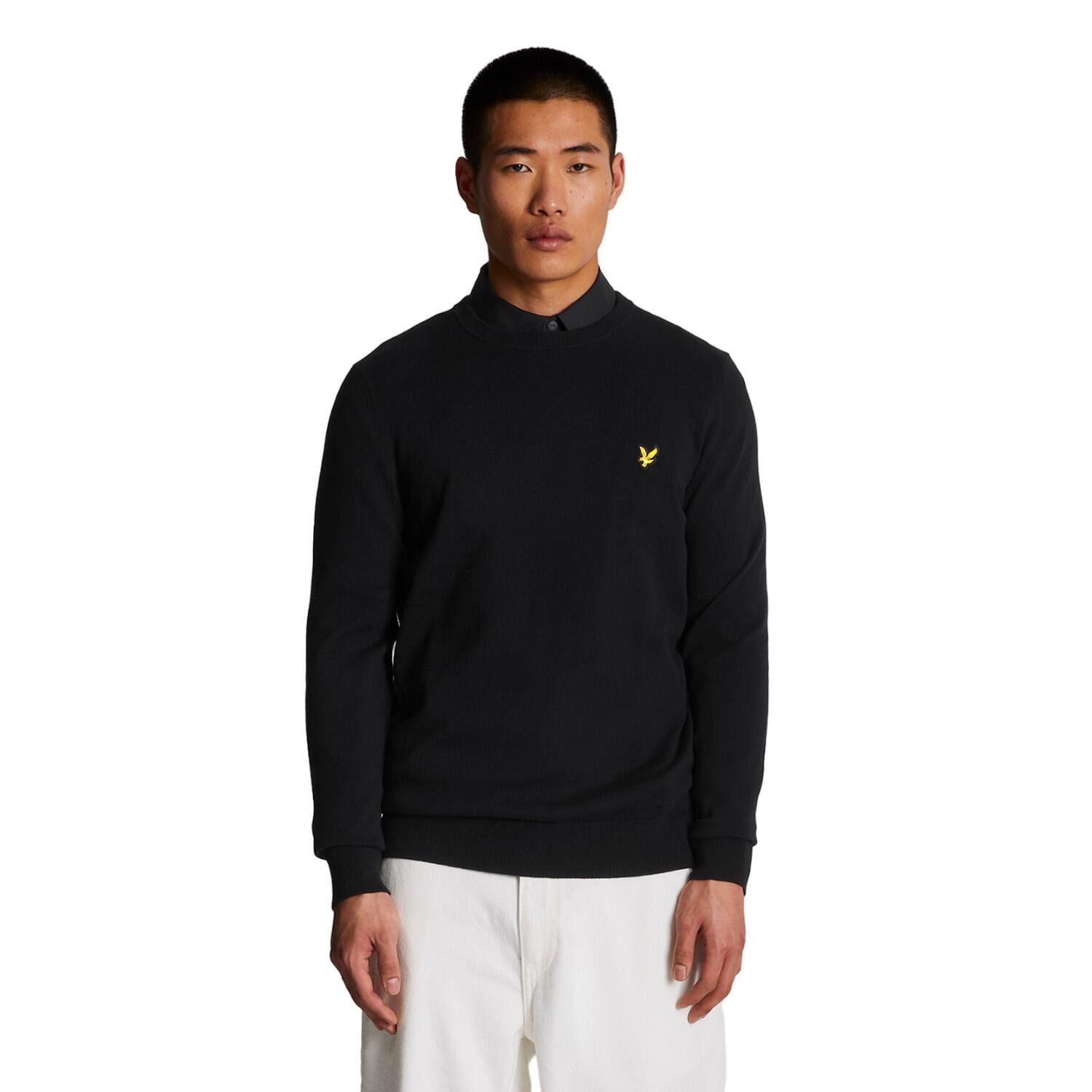 Men's sweater (Bright black)