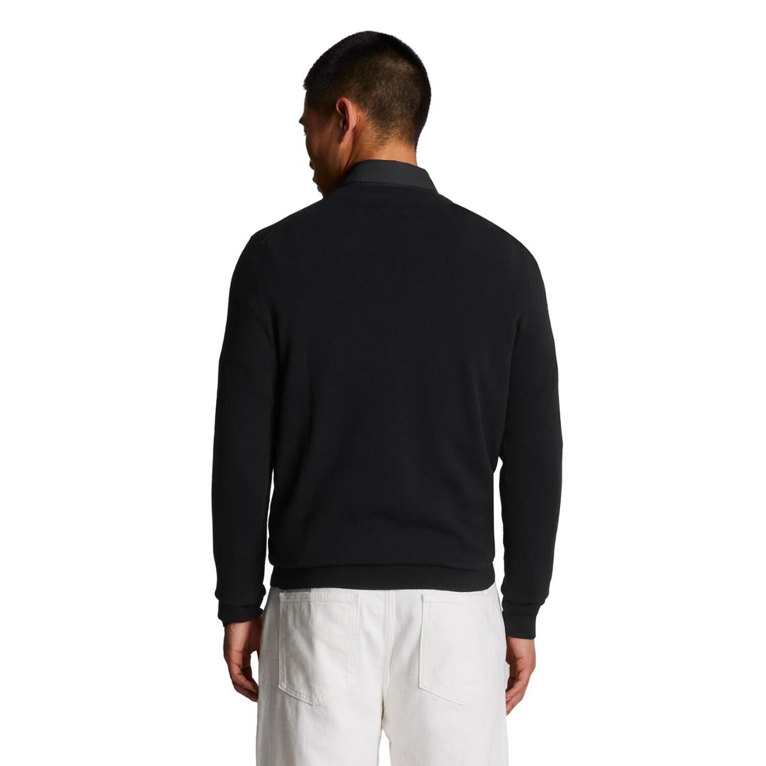 Men's sweater (Bright black)