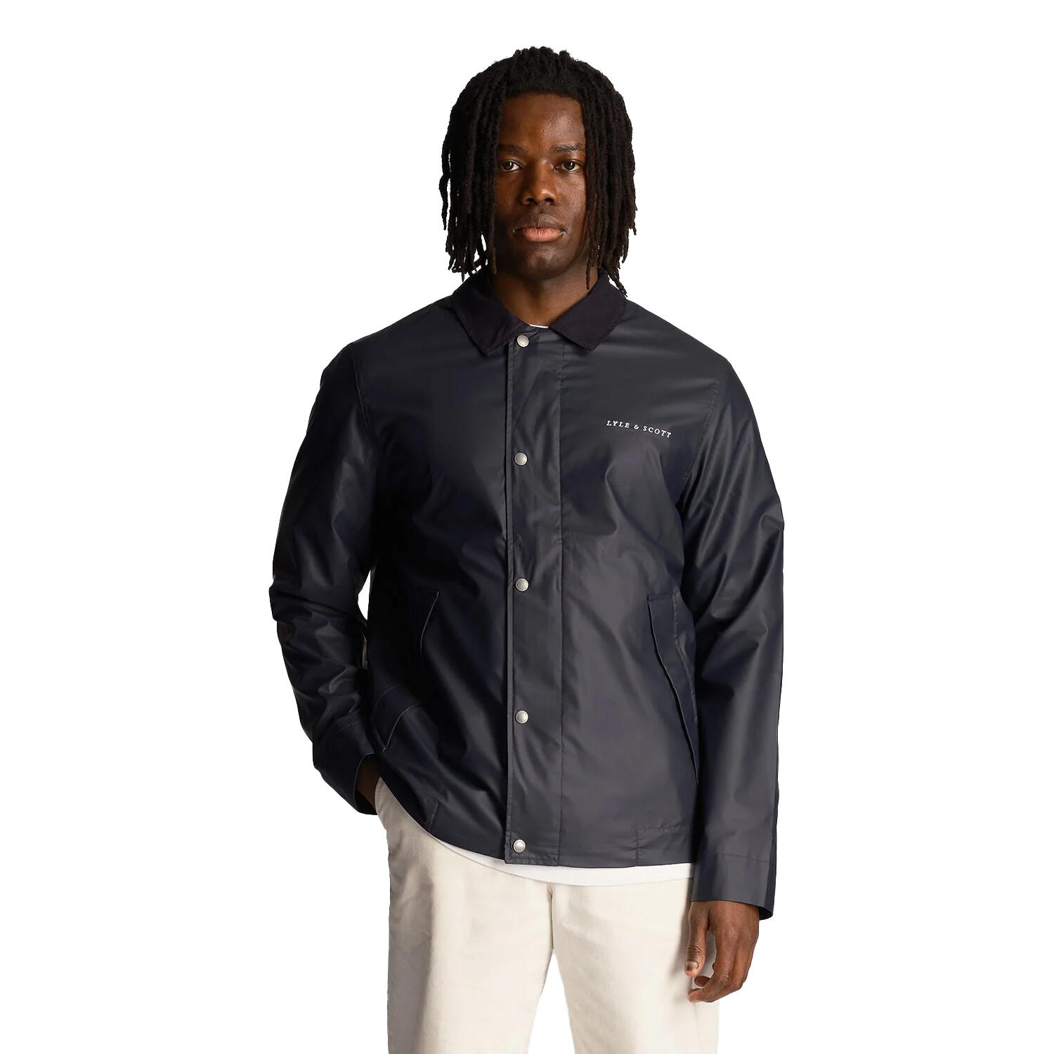 Veste d entraineur Homme Bleu marine fonce LYLE AND SCOTT Decathlon