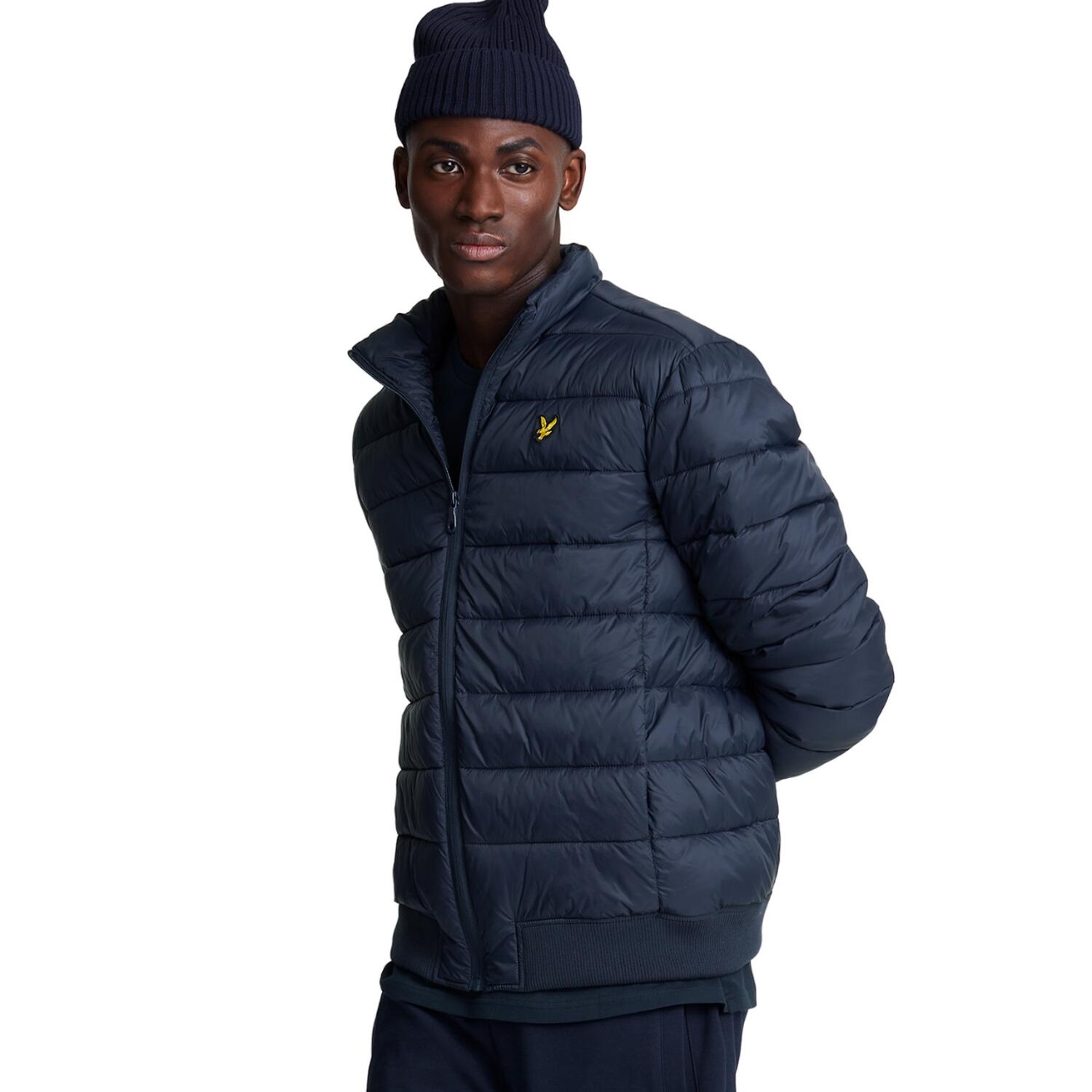 Men's quilted jacket (Dark navy)