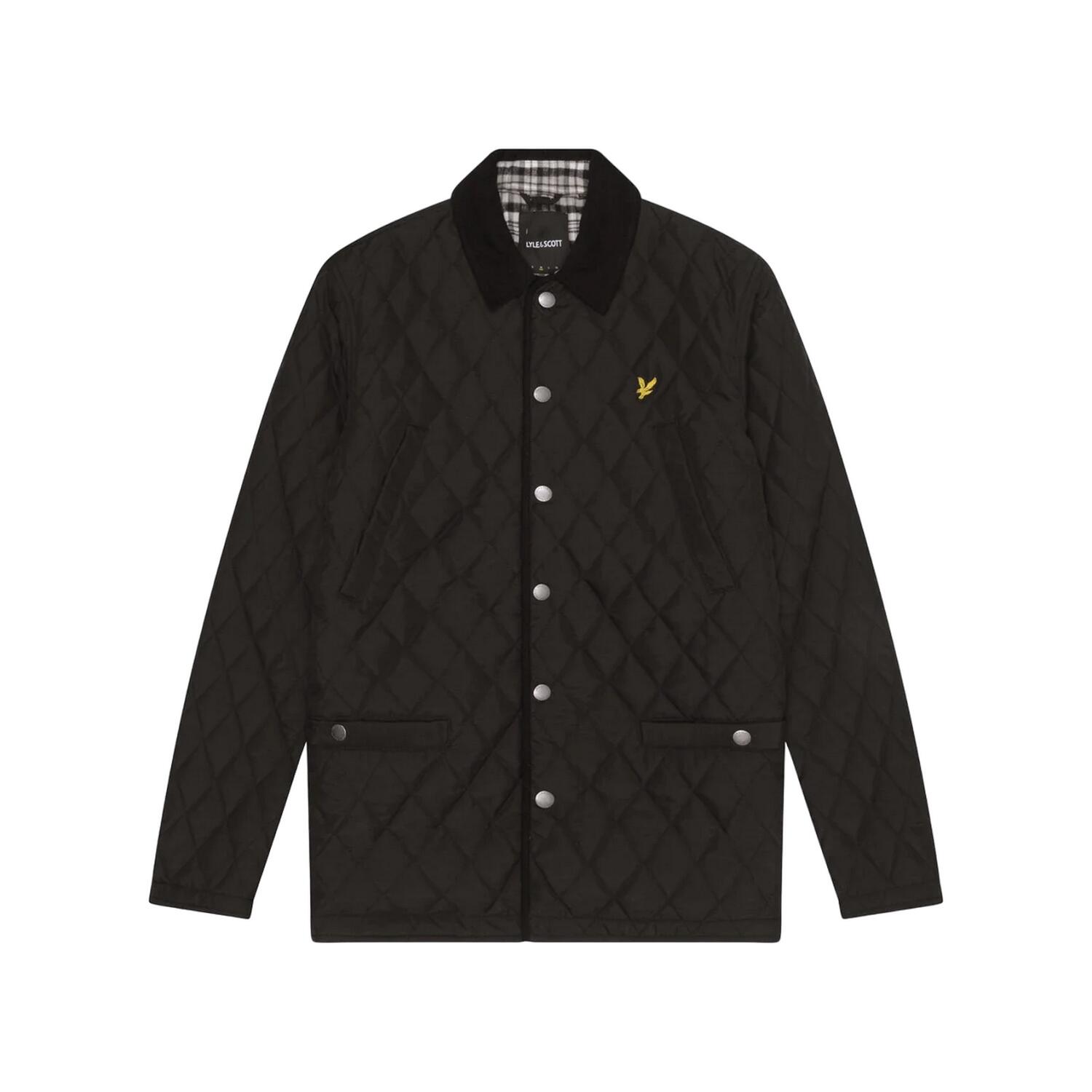 Men's quilted jacket (Black)