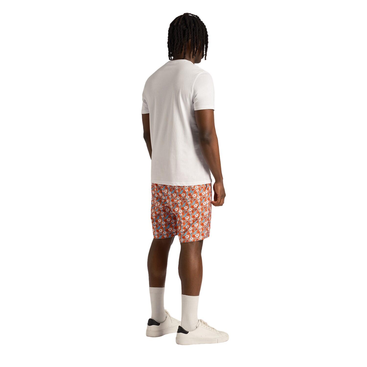 RESORT Men's casual shorts (Blood orange)