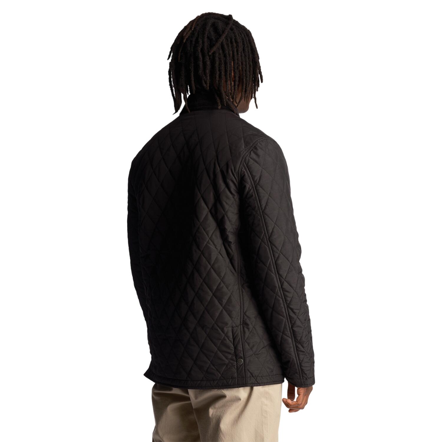 Men's quilted jacket (Black)