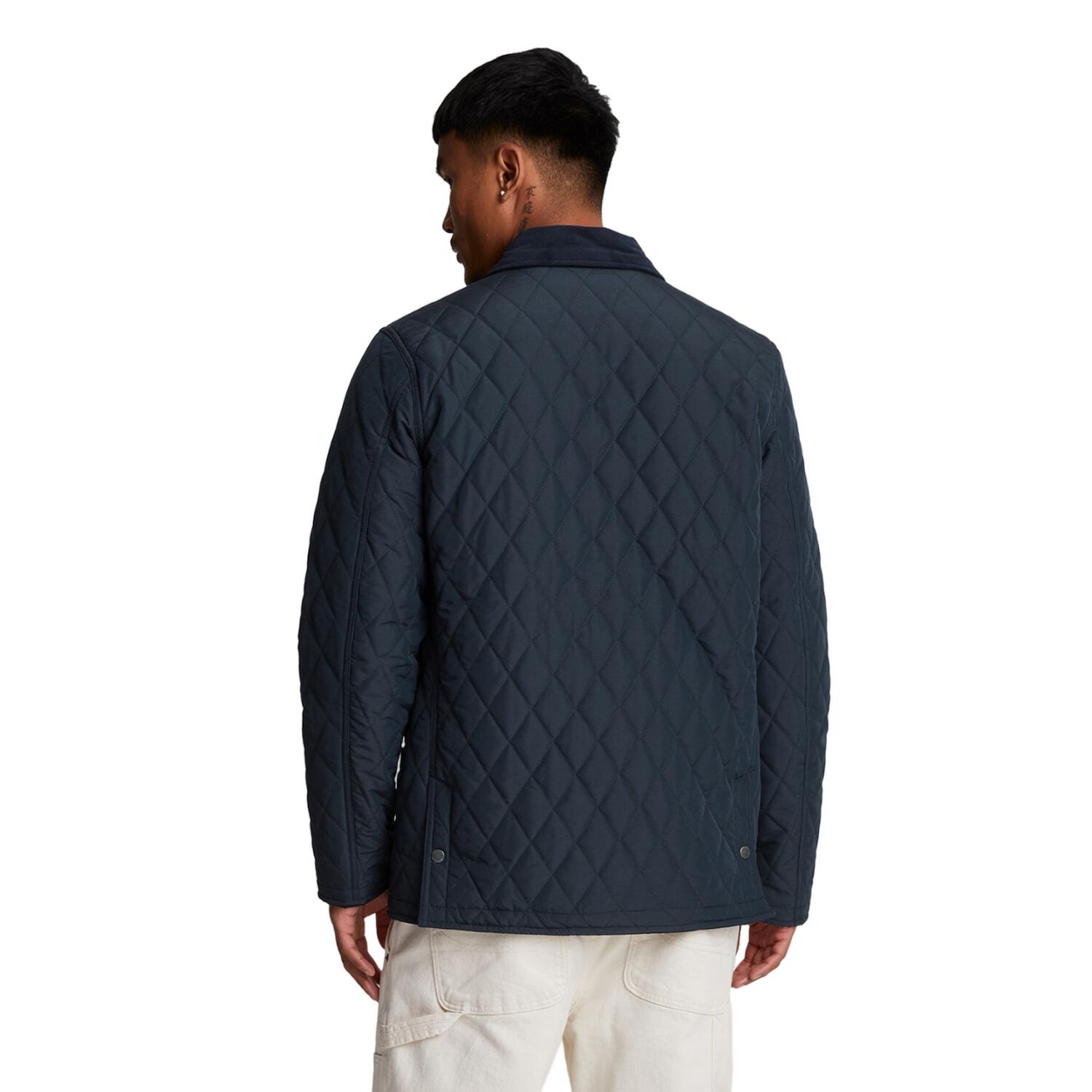 Men's quilted jacket (Dark navy)