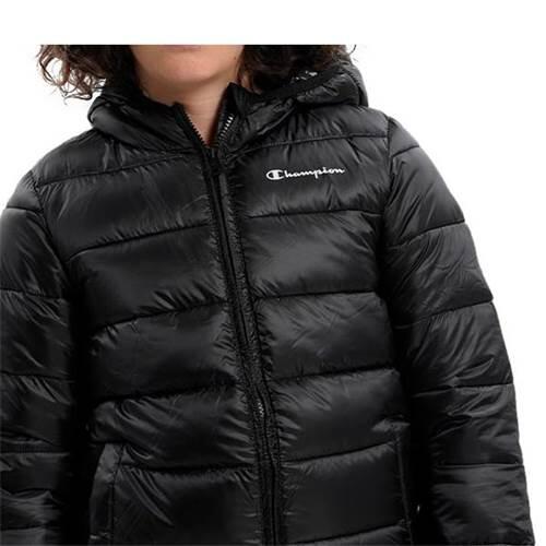Chaqueta para niños unisex Champion en color negro 3/3