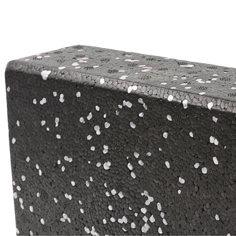 Cărămidă yoga XQ Max 23x15x7.6cm alb negru