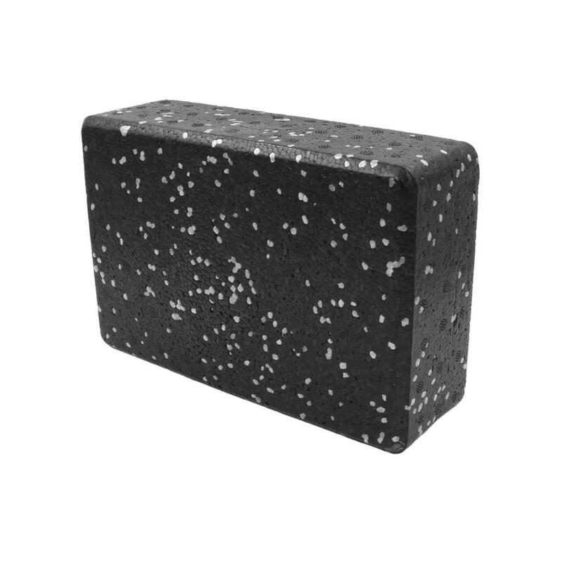 Cărămidă yoga XQ Max 23x15x7.6cm alb negru