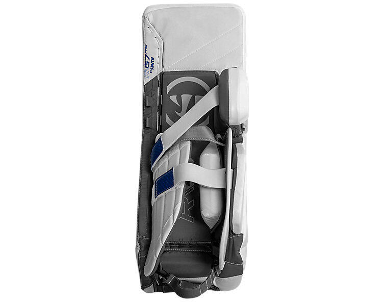 WARRIOR G7 PRO Senior ochraniacz nogi WH 32+1.5 biały 4/5