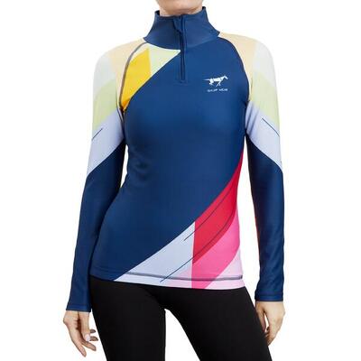 Technische top voor dames - training pullover crazy colors