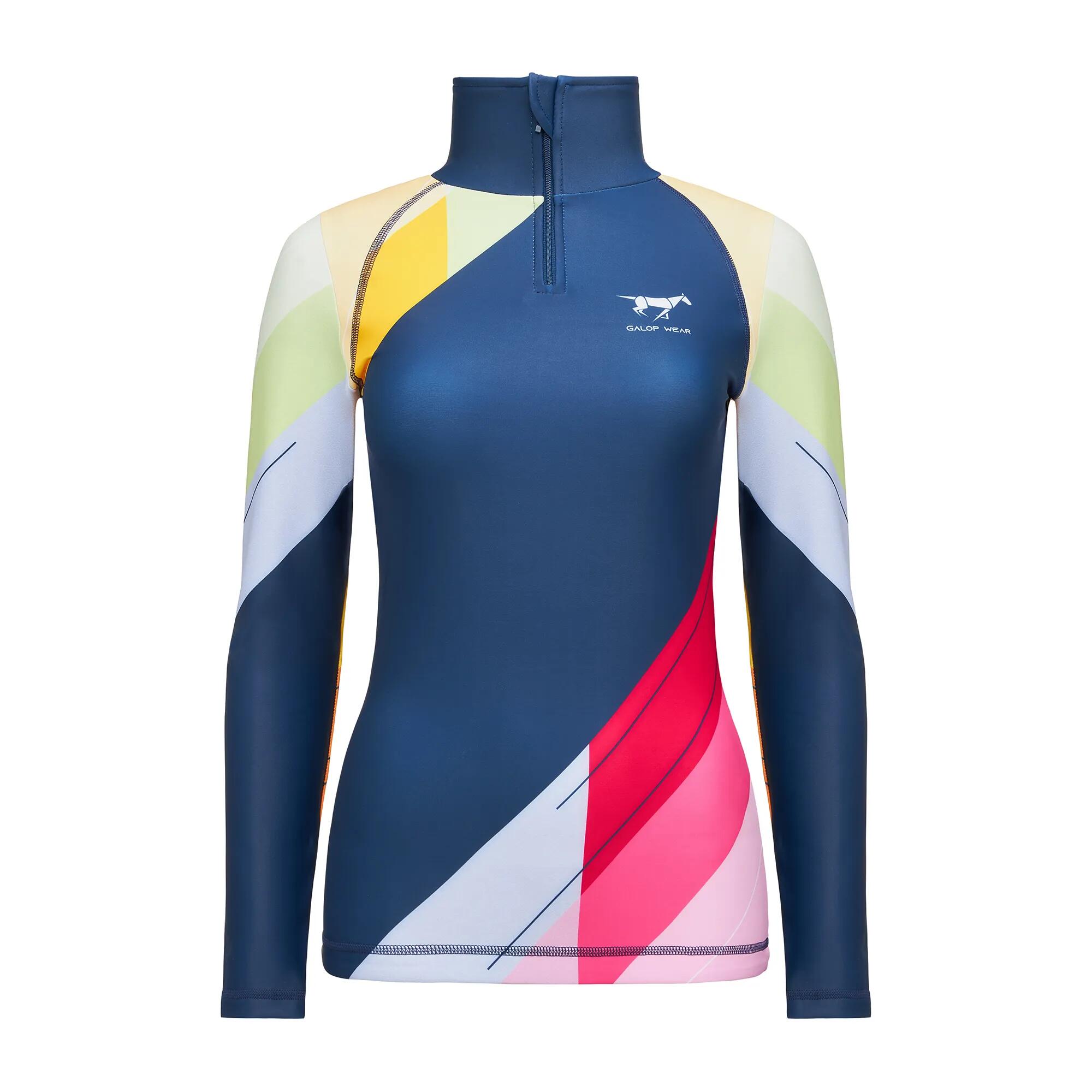 Felpa da equitazione Galop Wear Crazy Colors 3/4