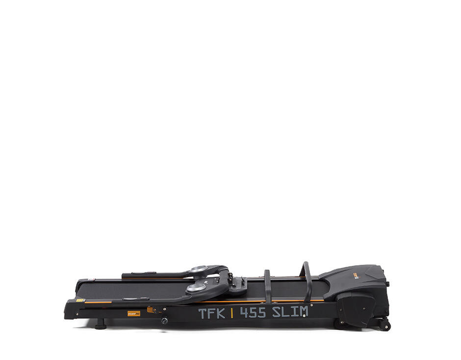 TFK-455-SLIM Laufband - vormontiert - platzsparend 6/7