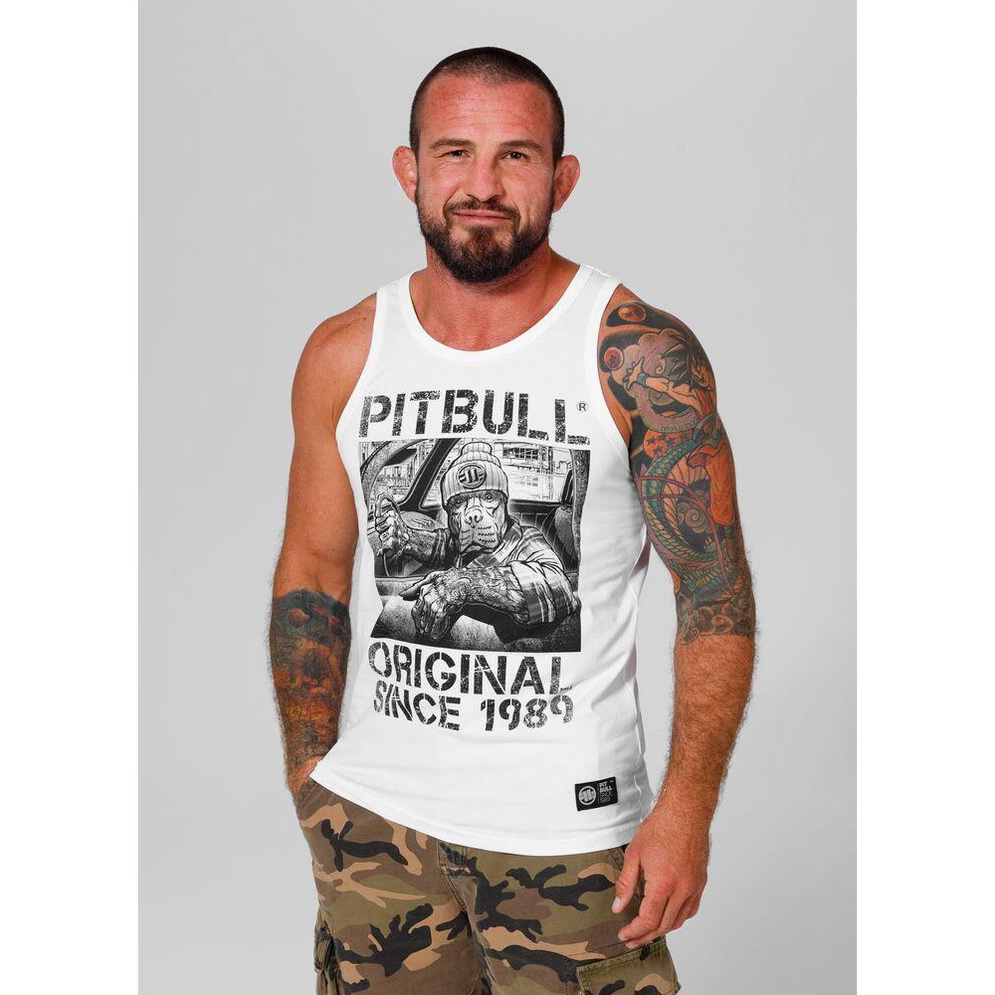 Koszulka męska Pitbull Garment Washed USA Cal