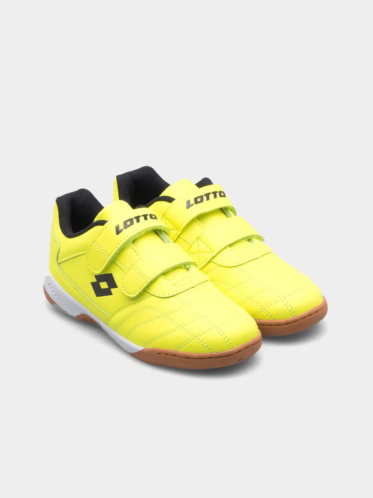 Chaussures football Lotto Pacer T enfant jaune 5/7