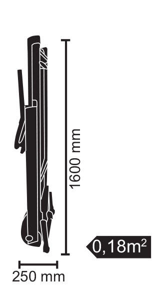TFK-455-SLIM Laufband - vormontiert - platzsparend 3/7