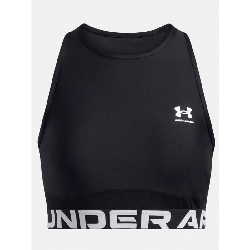 Camiseta de entrenamiento Under Armour Heat Gear Rib Tank para mujer