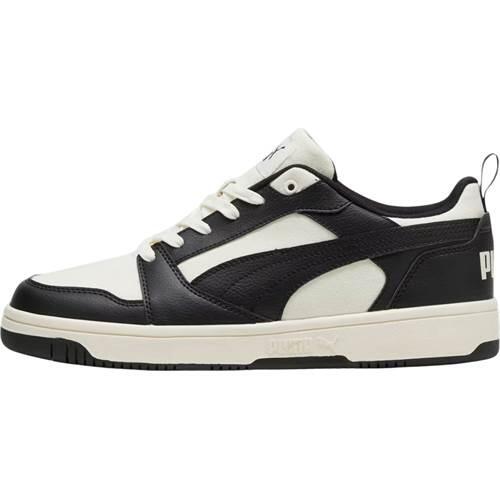 Puma - Chaussures Universel Hommes Puma Rebound V6 Low - Chaussures De Sport - Blanc|noir - 42 - Decathlon