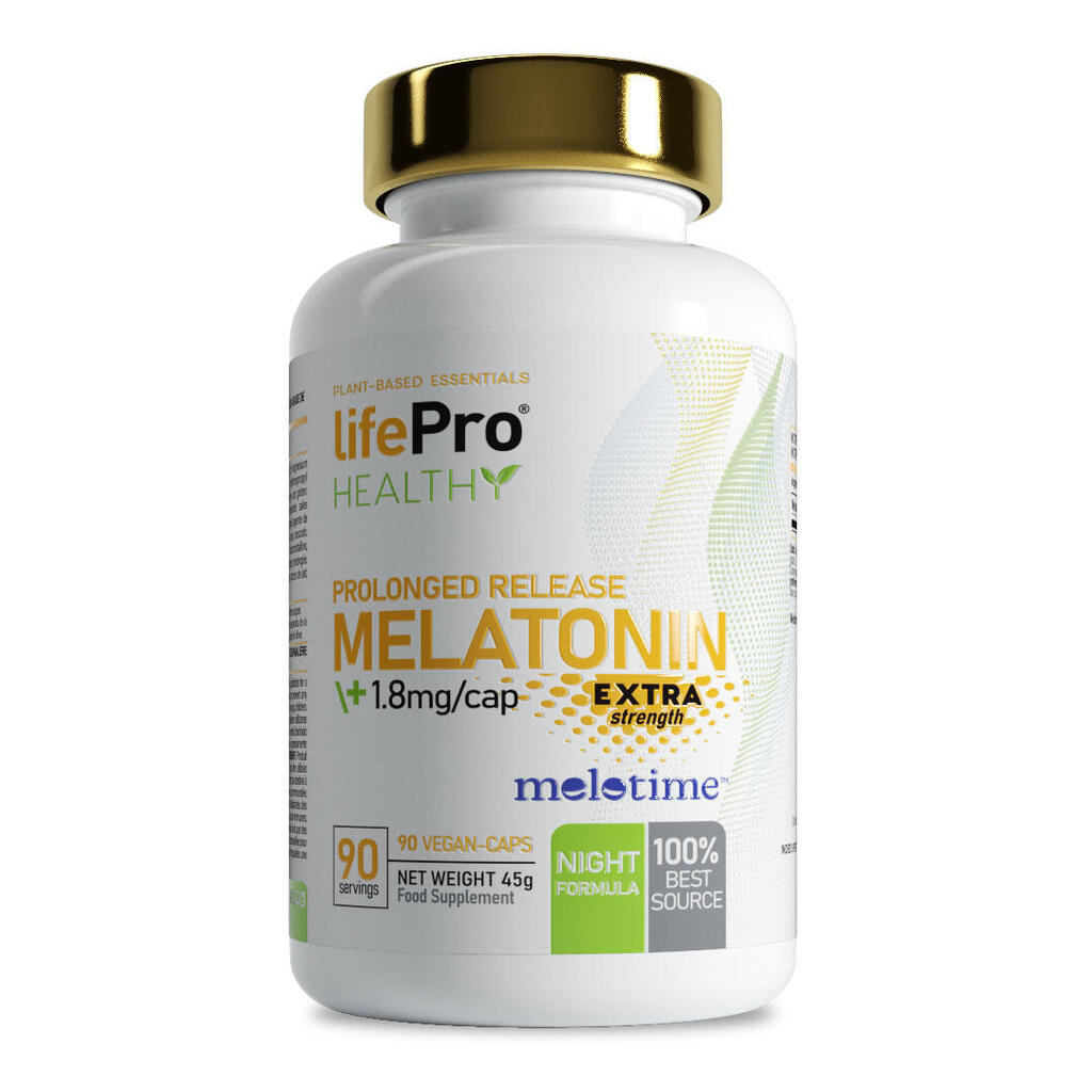 Prolonged Release Melatonin - 90 LifePRO Vegan Capsules