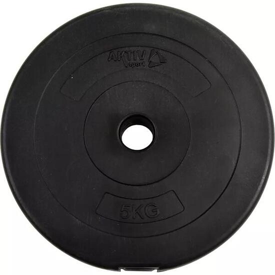 Aktivsport Zement-Hantelscheibe 5 kg 31 mm