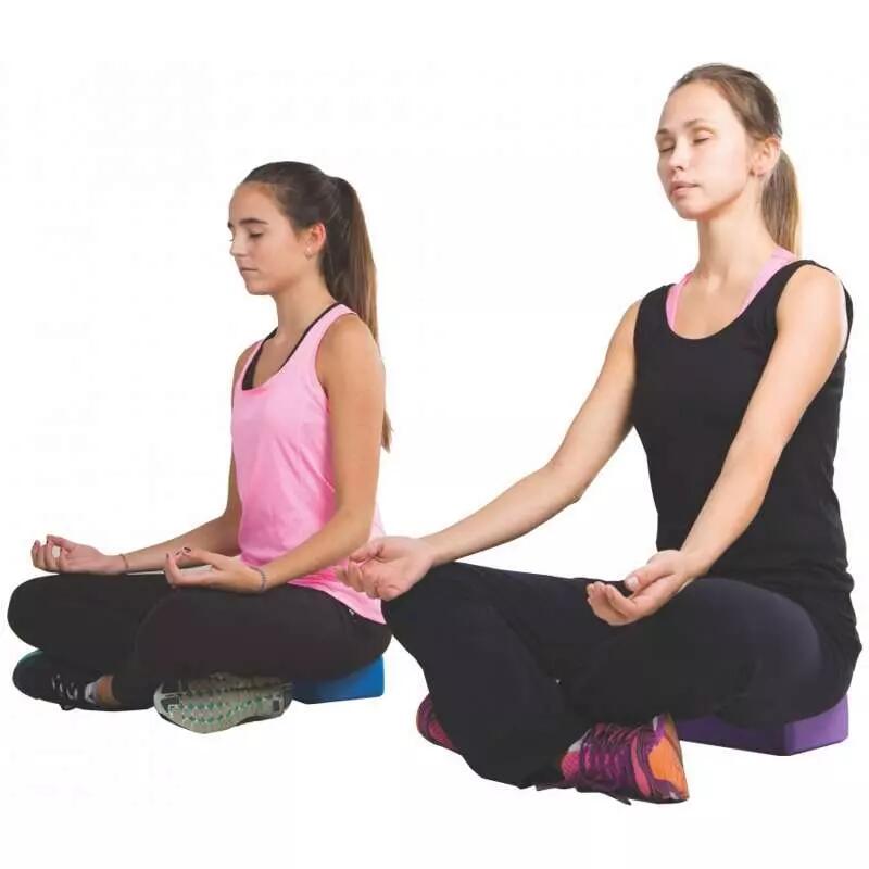 Blocco per yoga Amaya nero 2/4