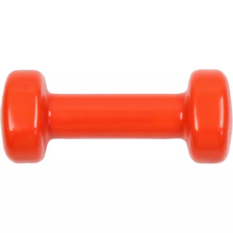 Hantel winylowy Aktivsport 2 kg pomarańczowy