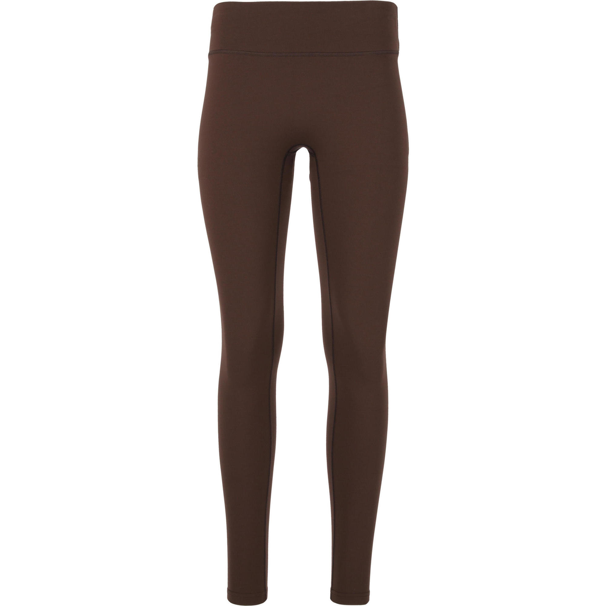 Athlecia - Legging Femme Athlecia Luxe - Collant De Running - Marron|rouge - 42 M/l - Decathlon