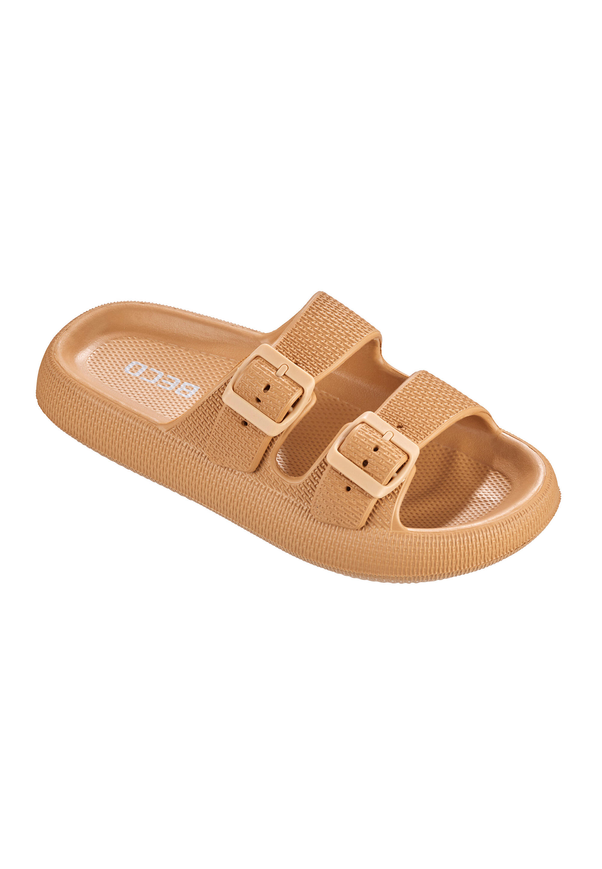 Beco Women's Bath Sandals Airkiss Leisure | Brown 4/5