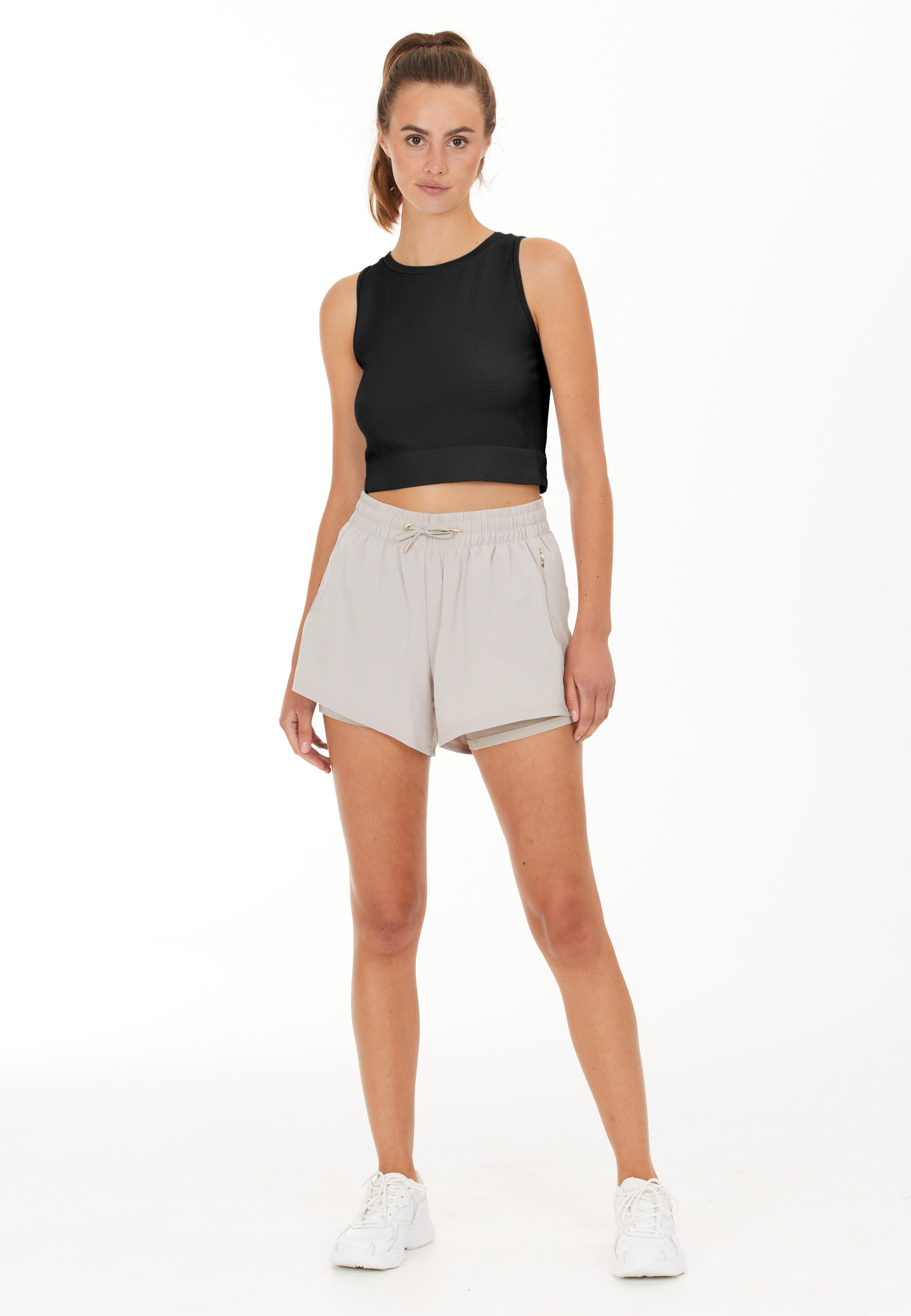 Débardeur cropped femme Athlecia Horigami 4/5