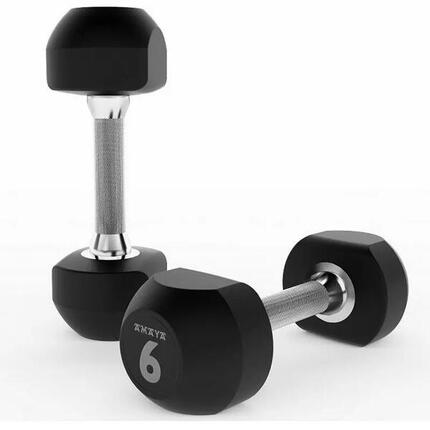 Hantel gumowany Amaya 9 kg