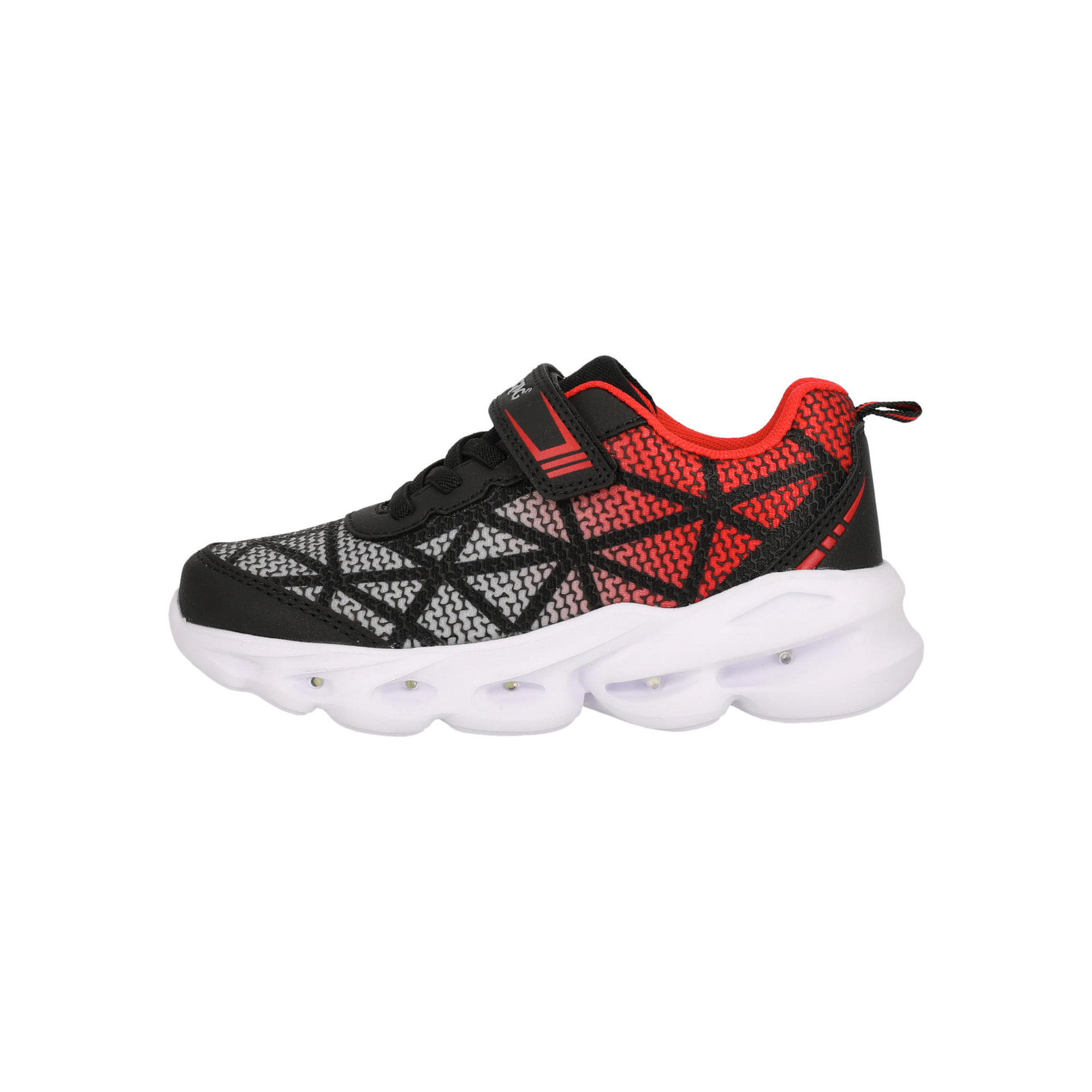 Zigzag - Baskets Basses Zetes - Chaussures De Sport - Noir|rouge - 24 - Decathlon