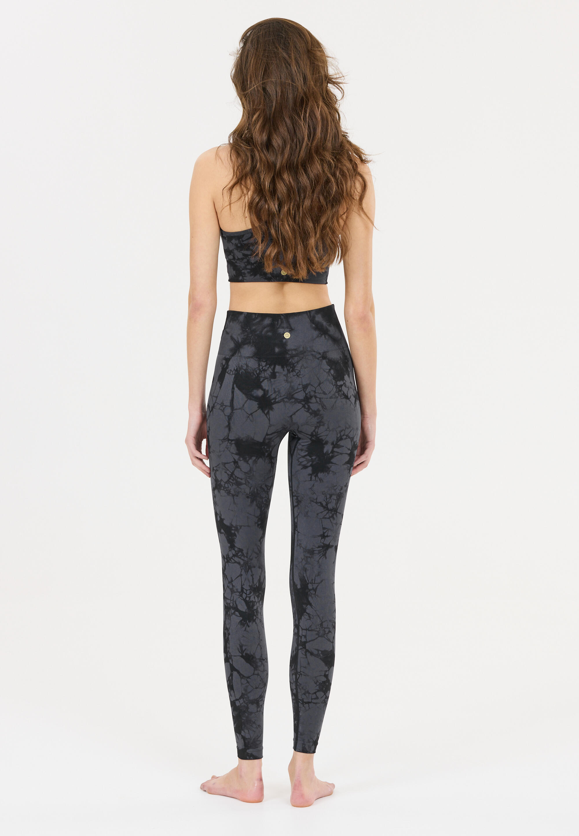 Leggings da donna senza cuciture Athlecia Theresa Tie Dye 5/5