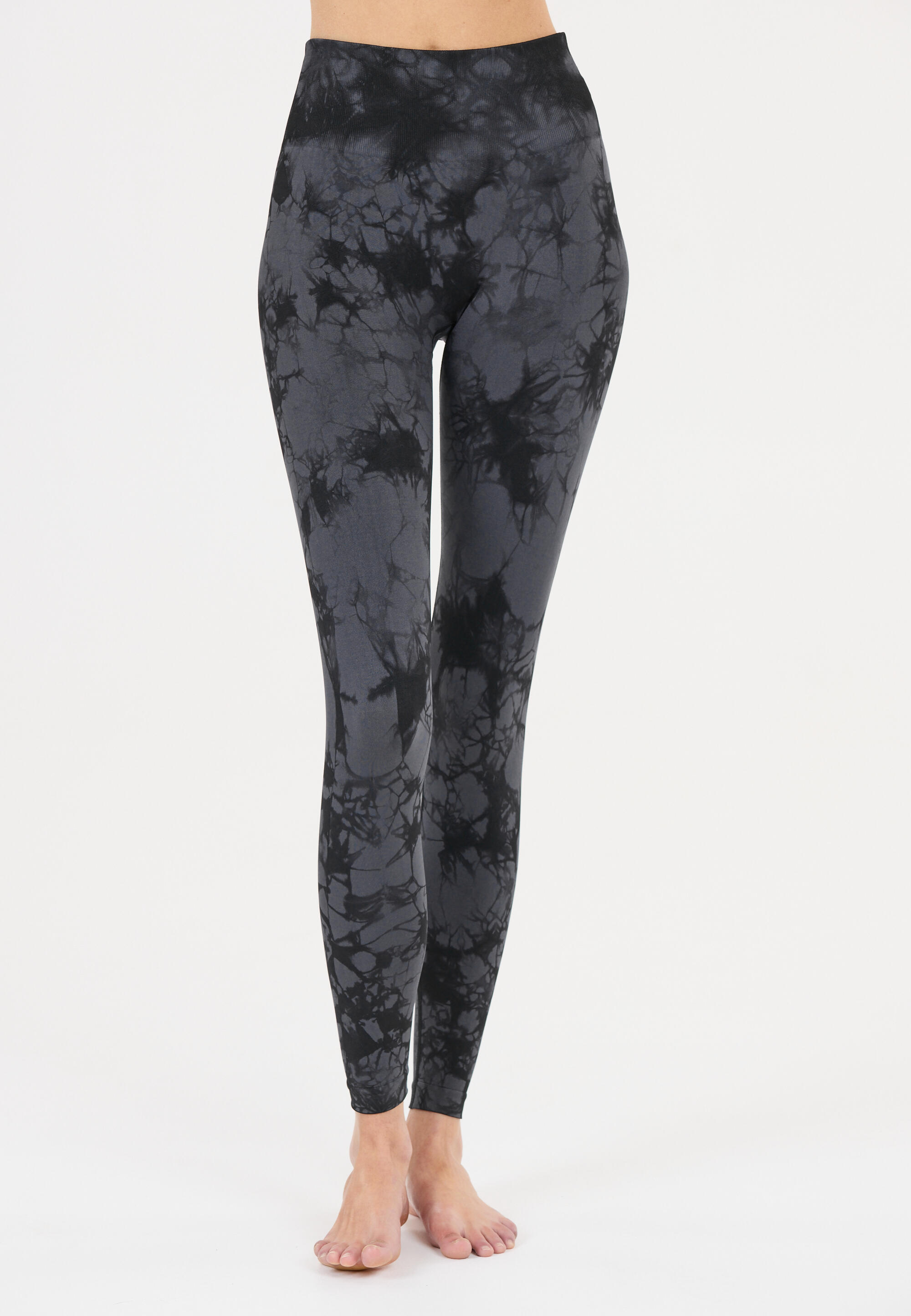 Leggings da donna senza cuciture Athlecia Theresa Tie Dye 4/5