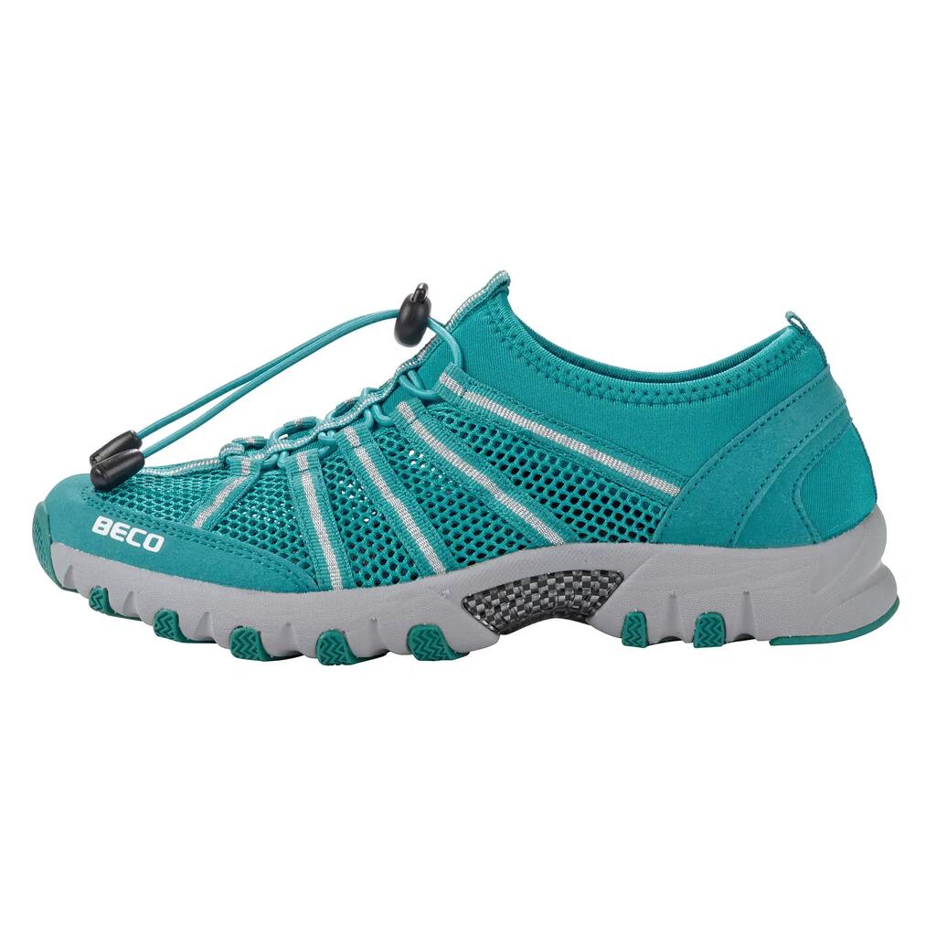 Beco Dames Waterschoenen Trainer | Turkoois